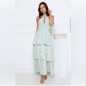 Hello Molly Maxi Halter Dress